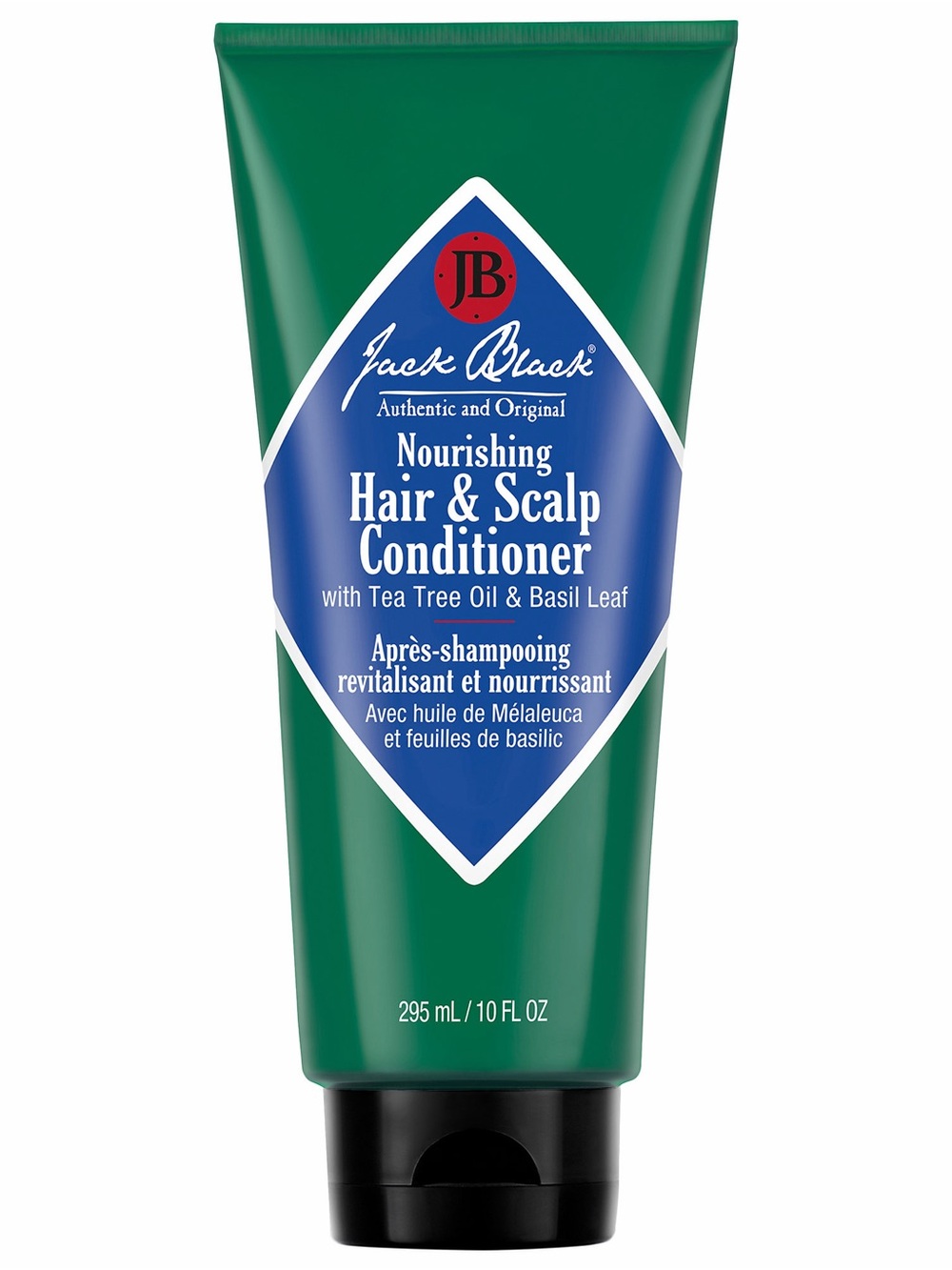 JACK BLACK Nourishing Hair & Scalp CONDITIONER w/ Tea Tree & Basil, 10 oz SEALED